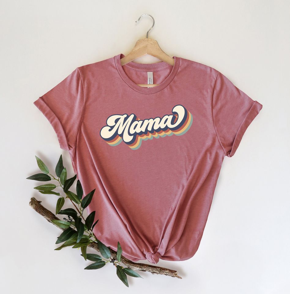 Retro Mama Shirt,Mama Shirt,Mommy Shirt,Gift for Mom,Gift for Her
