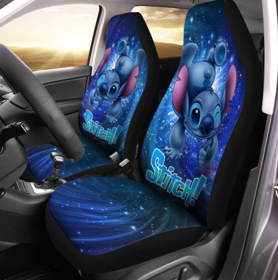 Galaxy Stitch 3D Print Car Seat Cover