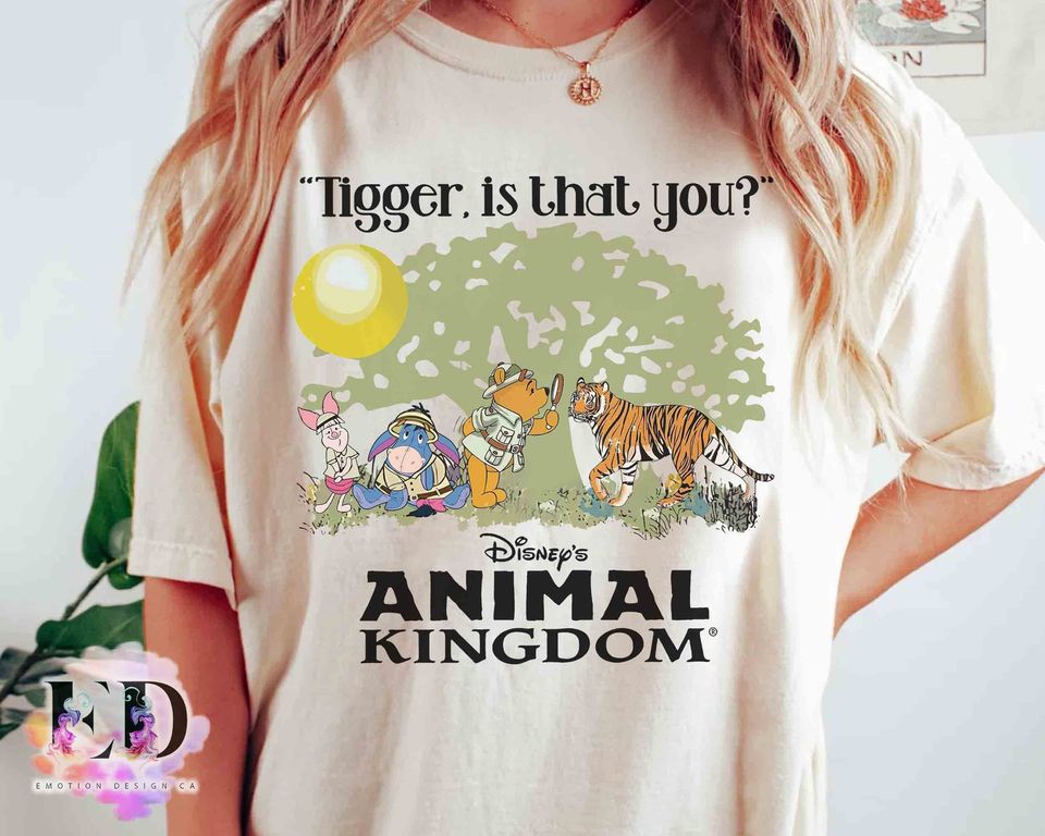 Tigger Is That You Disney Animal Kingdom T-shirt, Disney Winnie the Pooh