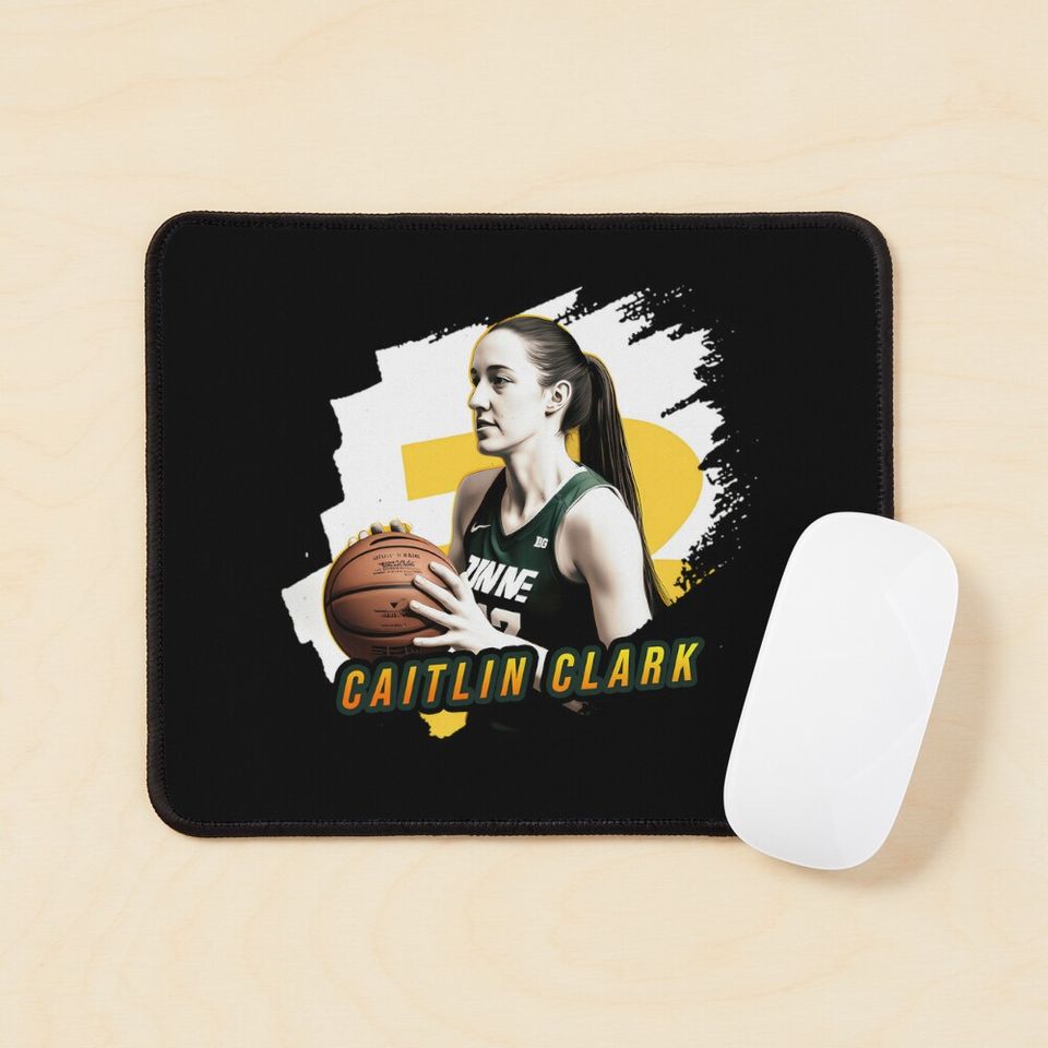 Caitlin Clark Baseball Mouse Pad