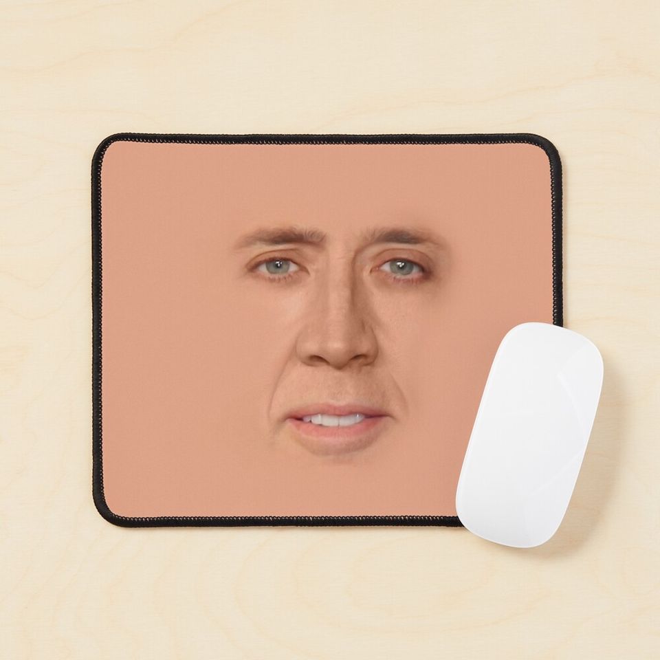 Nicolas Cage Mouse Pad, Meme Mouse Pad