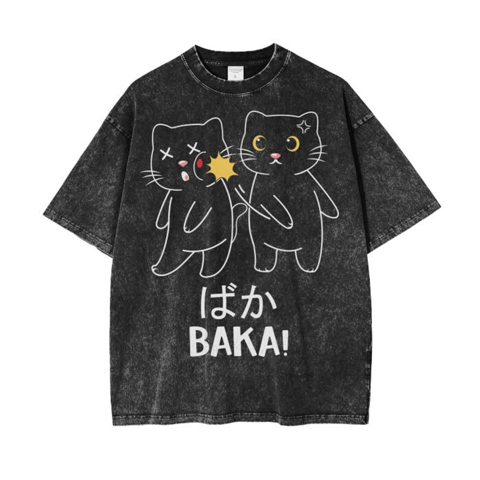 Baka Teddy Anime Shirt, Bear Anime T-shirt