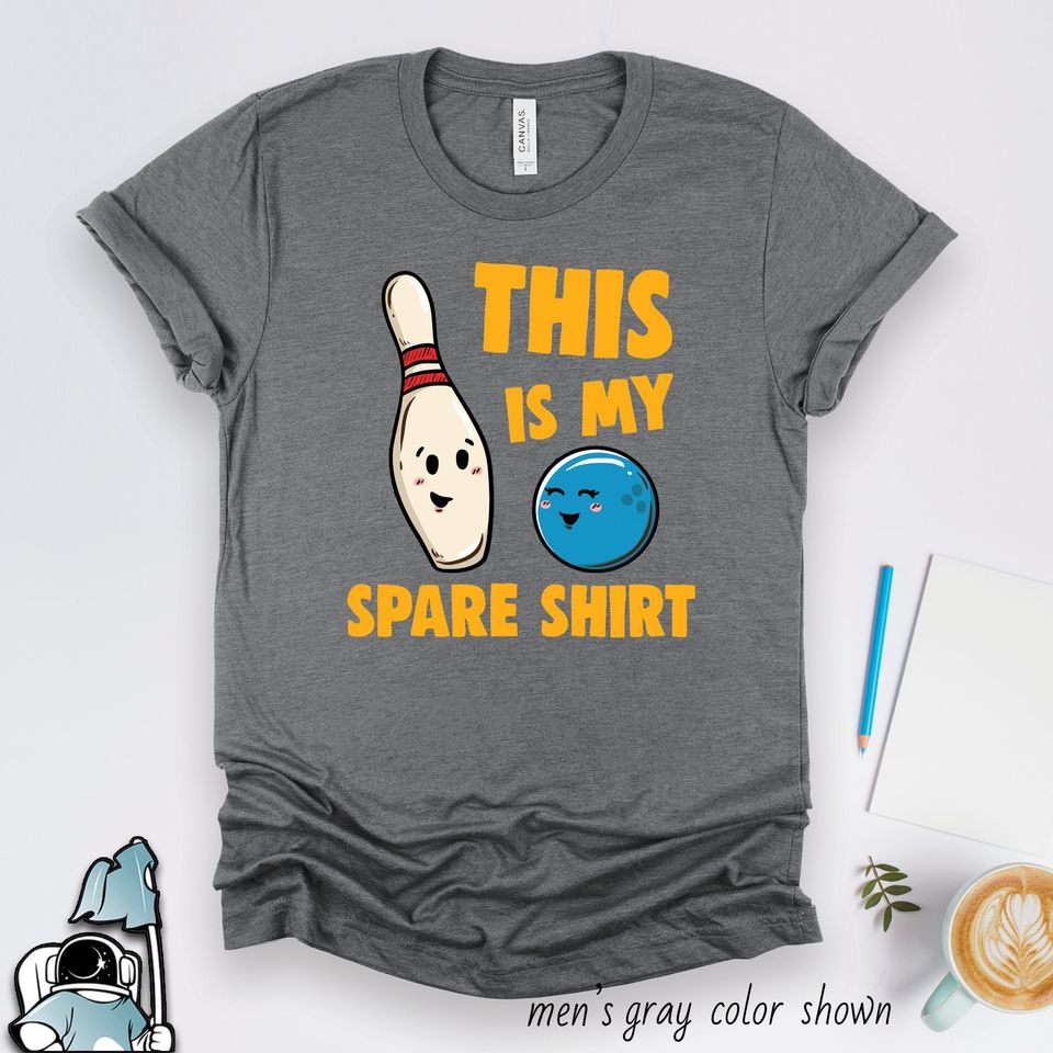 This Is My Spare Bowling Shirt  Funny Bowler Team or League Gift TShirt