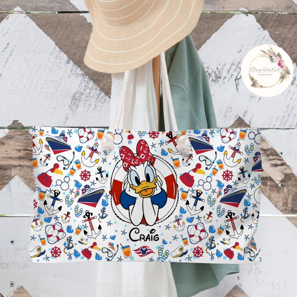 Personalized Disney Cruise Weekender Bag