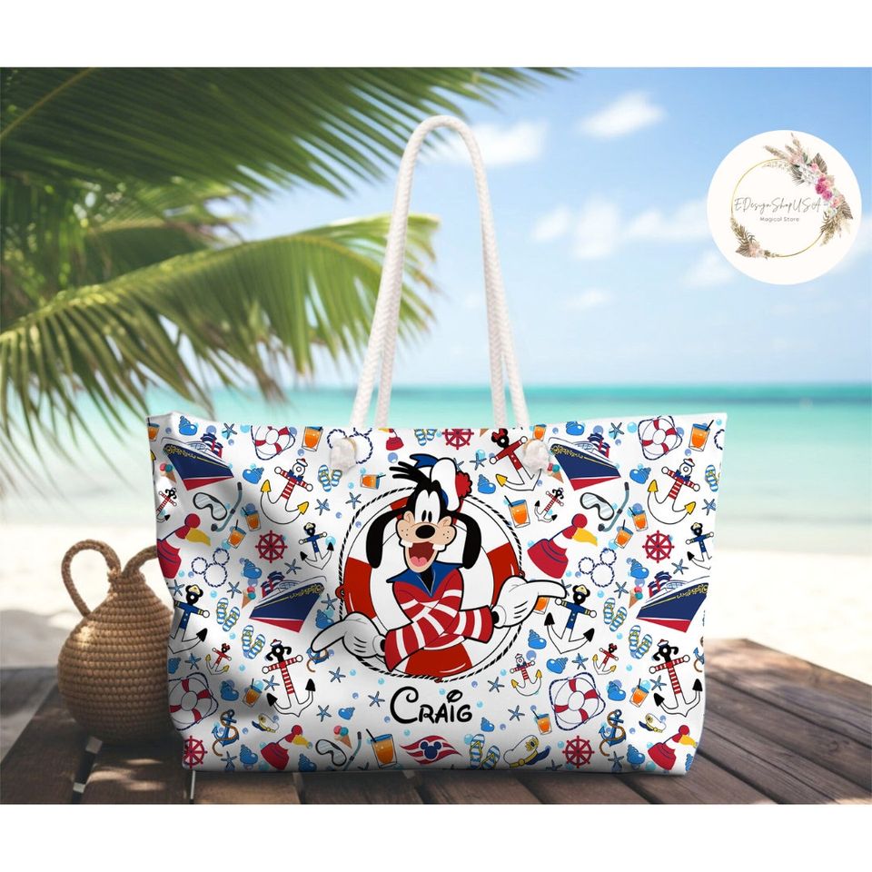 Personalized Disney Cruise Weekender Bag