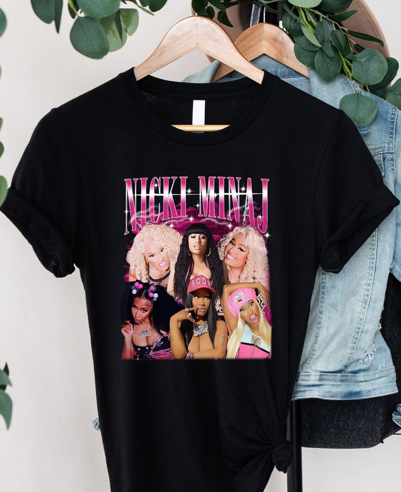 Nicki Minaj vintage shirt, Hip Hop Tee, Nicki Tour Shirt