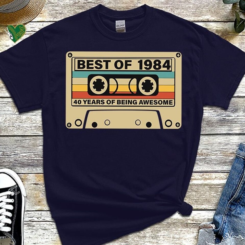 Best Of 1984 T Shirt, Vintage 40th Birthday T Shirt