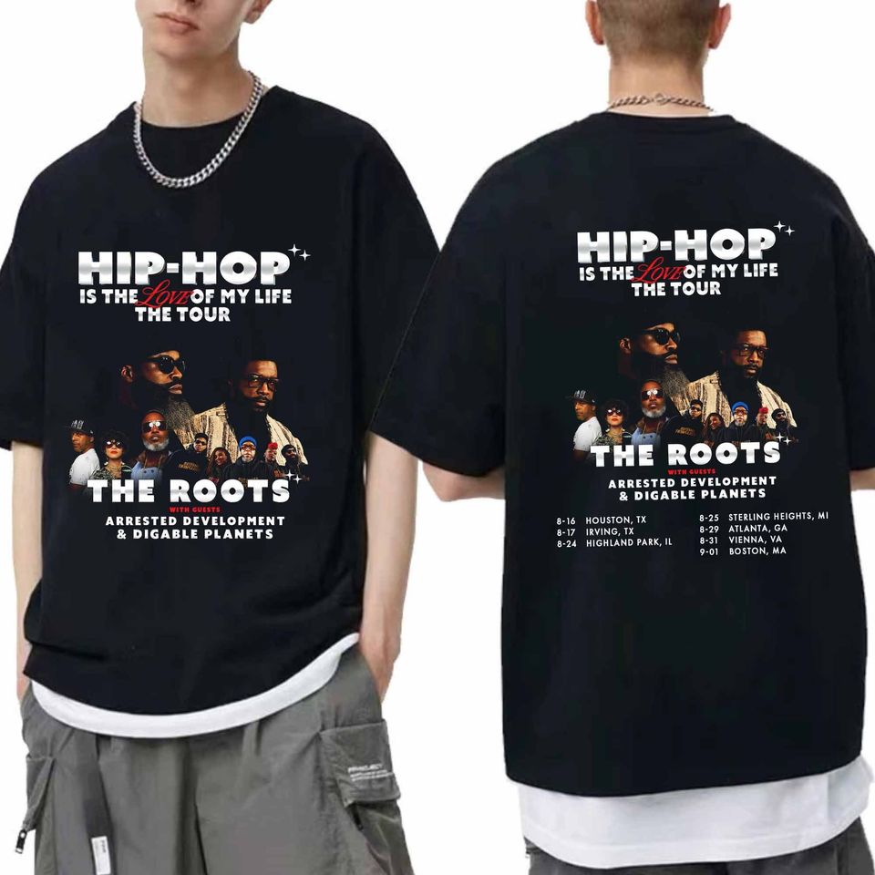 The Roots 2024 Tour Shirt, The Roots Band Fan Shirt