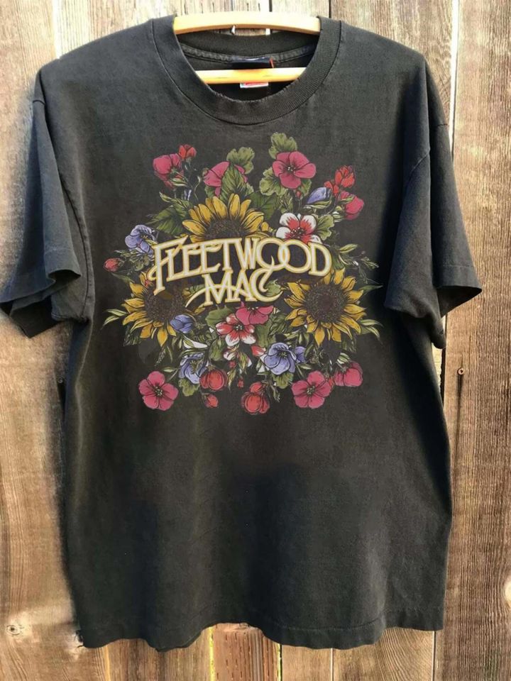 Vintage Flora Fleetwood Mac, Fleetwood Mac Retro Shirt, Fleetwood Mac Shirt