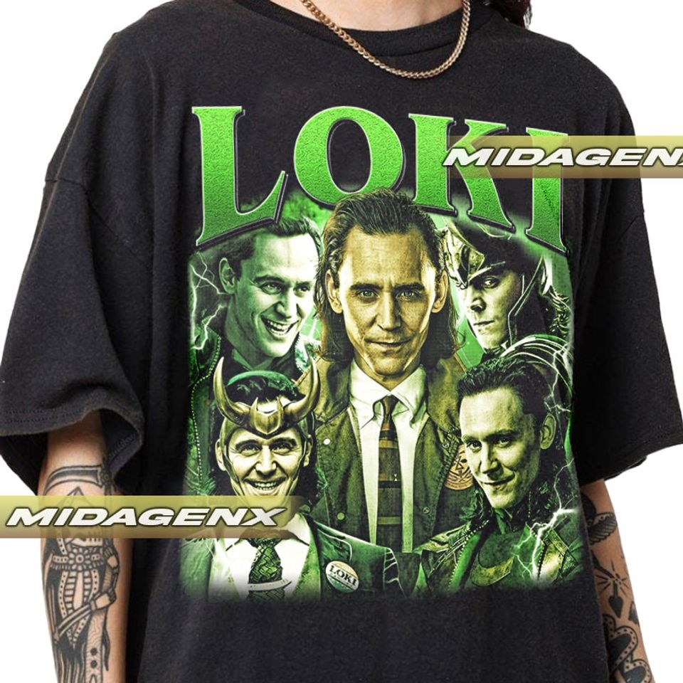 Limited Loki Tom Hiddleston Vintage T-Shirt
