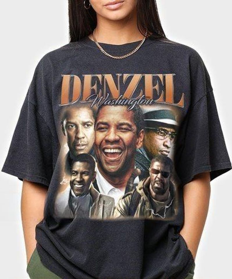 Limited Denzel Washington Shirt Vintage Bootleg Denzel Washington T-Shirt