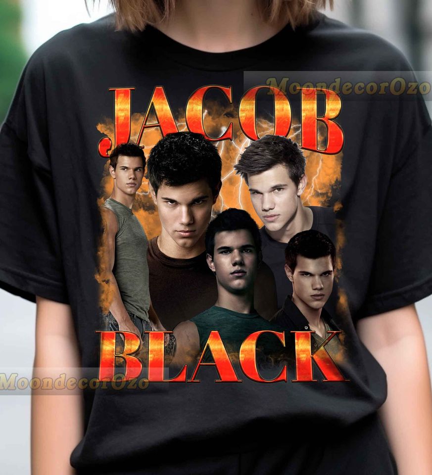 Limited Vintage Jacob Black Tshirt, Jacob Black Hoodie, Jacob Black Sweatshirt, Jacob Black Rock Style Bootleg Tee