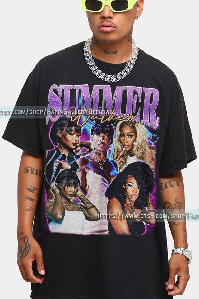 SUMMER WALKER RANSOM Shirt, Retro Summer Walker Shirt Vintage 90s, Summer Walker Tribute Rap shirt