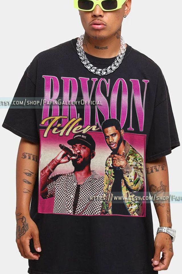 CLASSICS BRYSON TILLER Unisex Vintage 90s Style Retro Shirt | Rap Hip Hop Bryson T Shirt