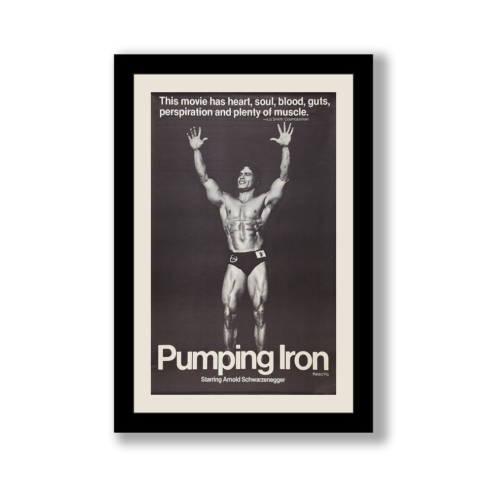 Pumping Iron Movie Poster, Hot Movie Poster