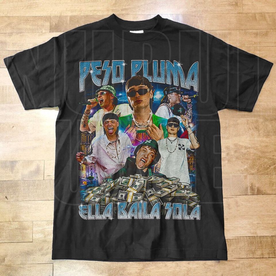 Vintage Style Peso Pluma T-shirt, Peso Pluma Graphic Tee, Peso Pluma retro 90s Shirt