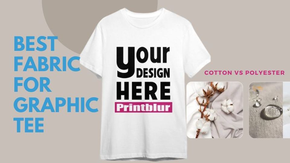 Cotton vs Polyester: fabric for graphic tees