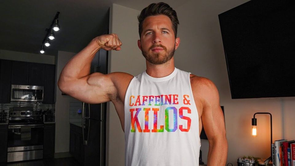 DIY muscle tank from old t-shirt