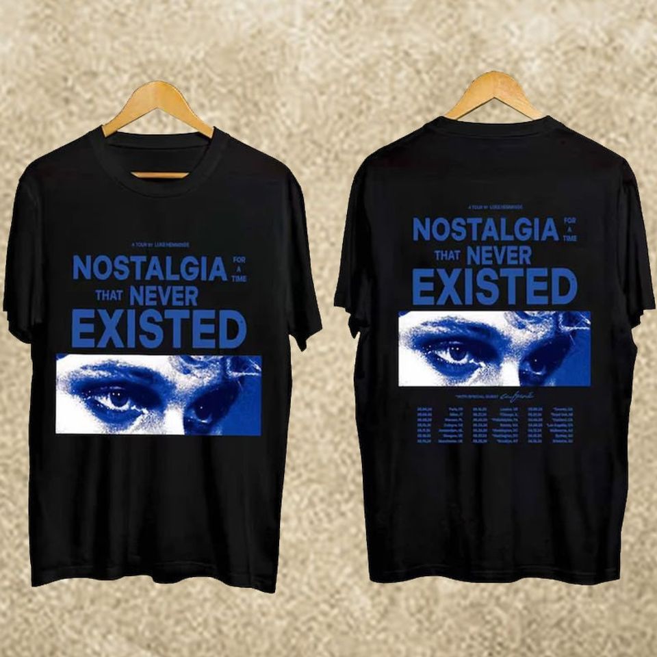 Luke Hemmings - Nostalagia For a Time That Never Existed 2024 Tour Shirt