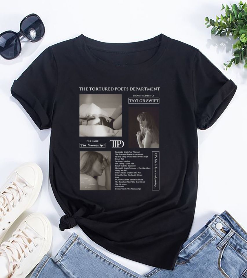 The Tortured Poets Department Album Taylor Shirt, Taylor Album Shirt, Taylor Fan Gift