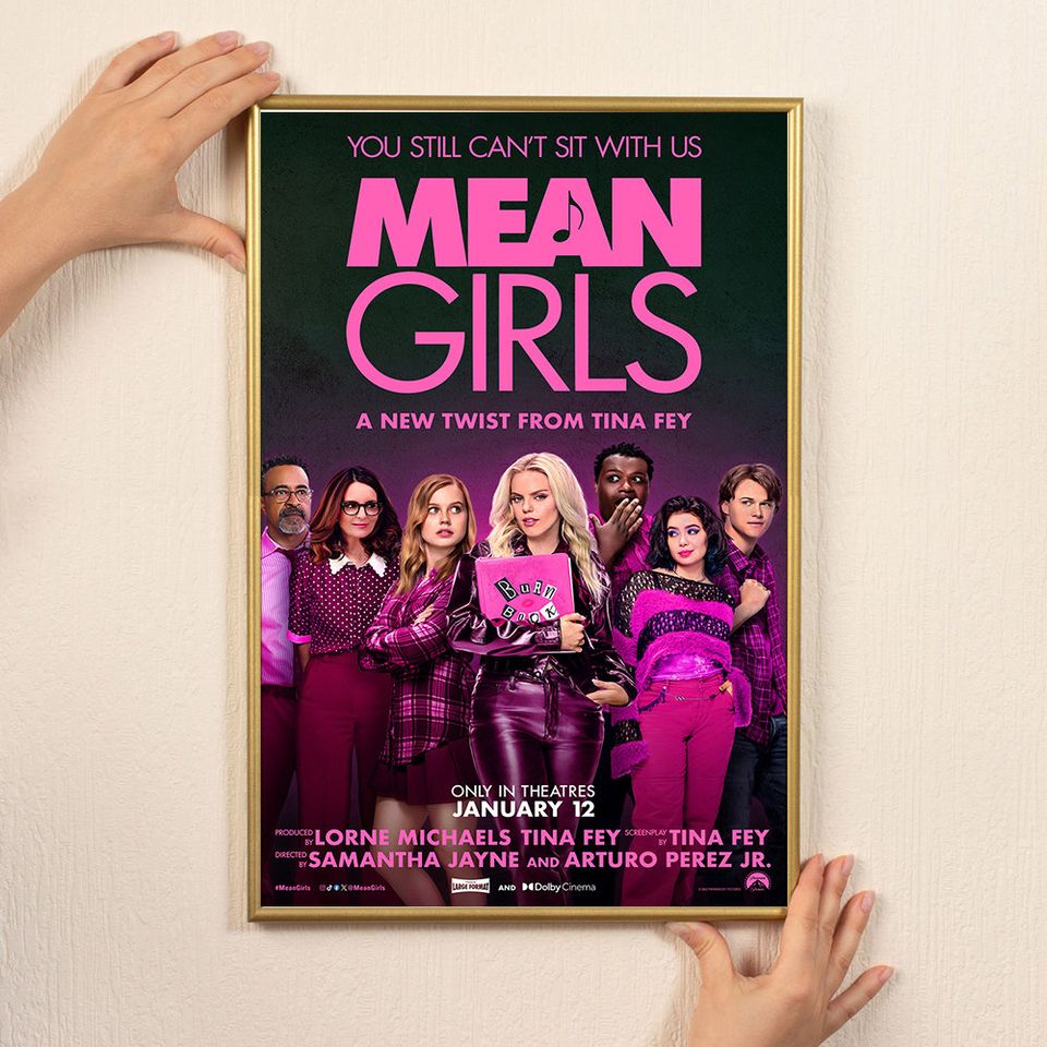 Mean Girls Musical Movie 2024 Poster, Movie Posters