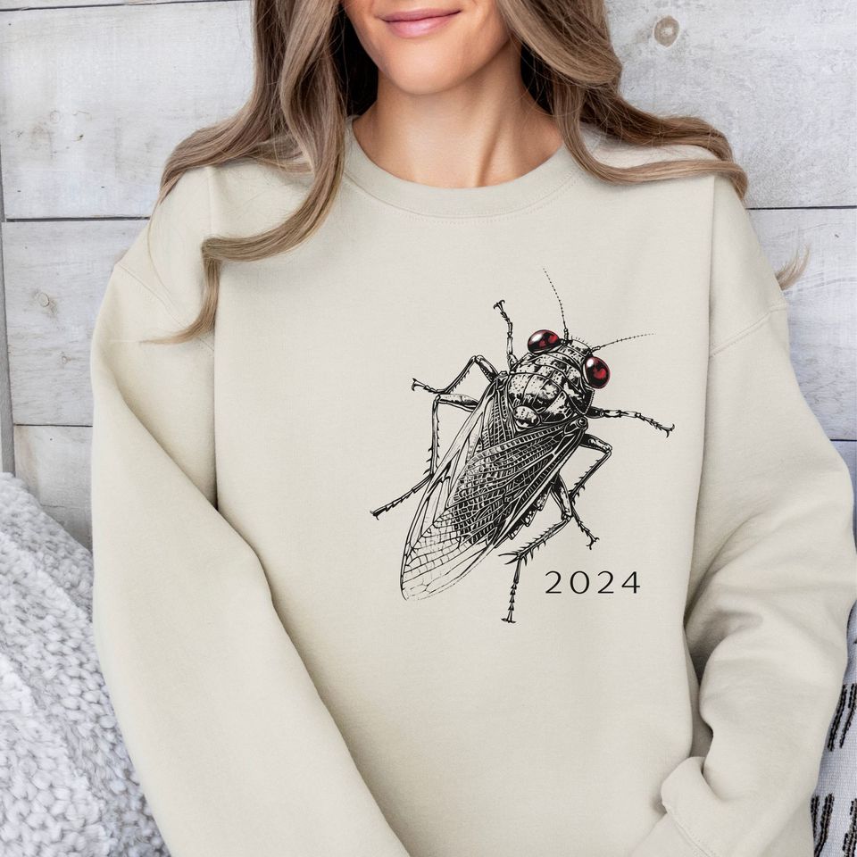 Cicada 2024, Year of Cicada,Unisex comfort color insect shirt