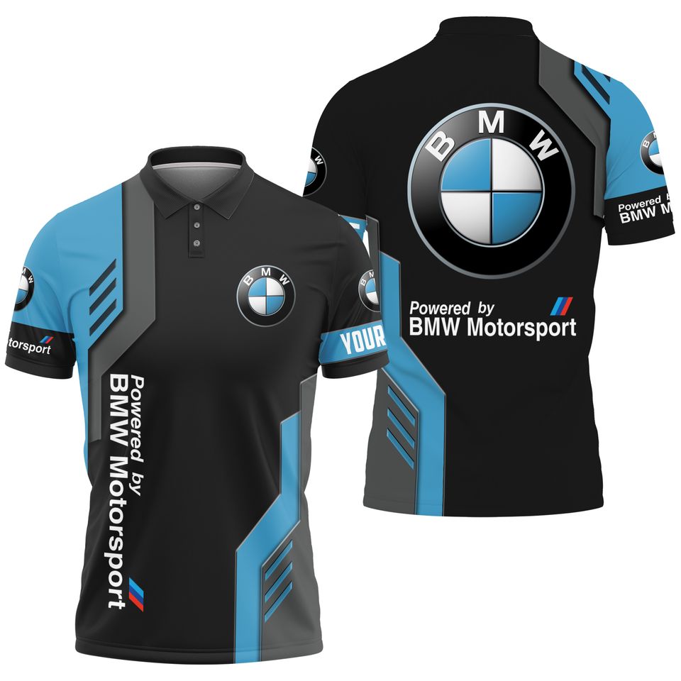 BMW 3D Polo Shirt, Gift For Lovers