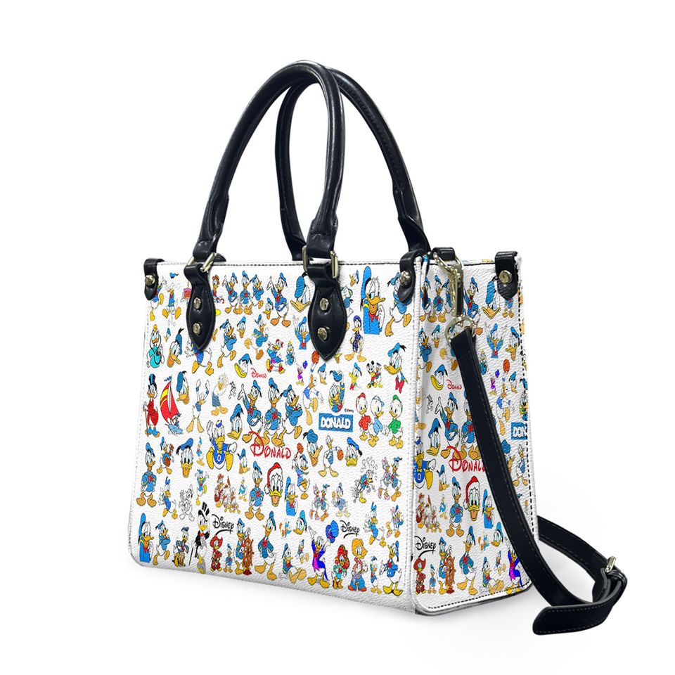 Donald Duck Leather Bag