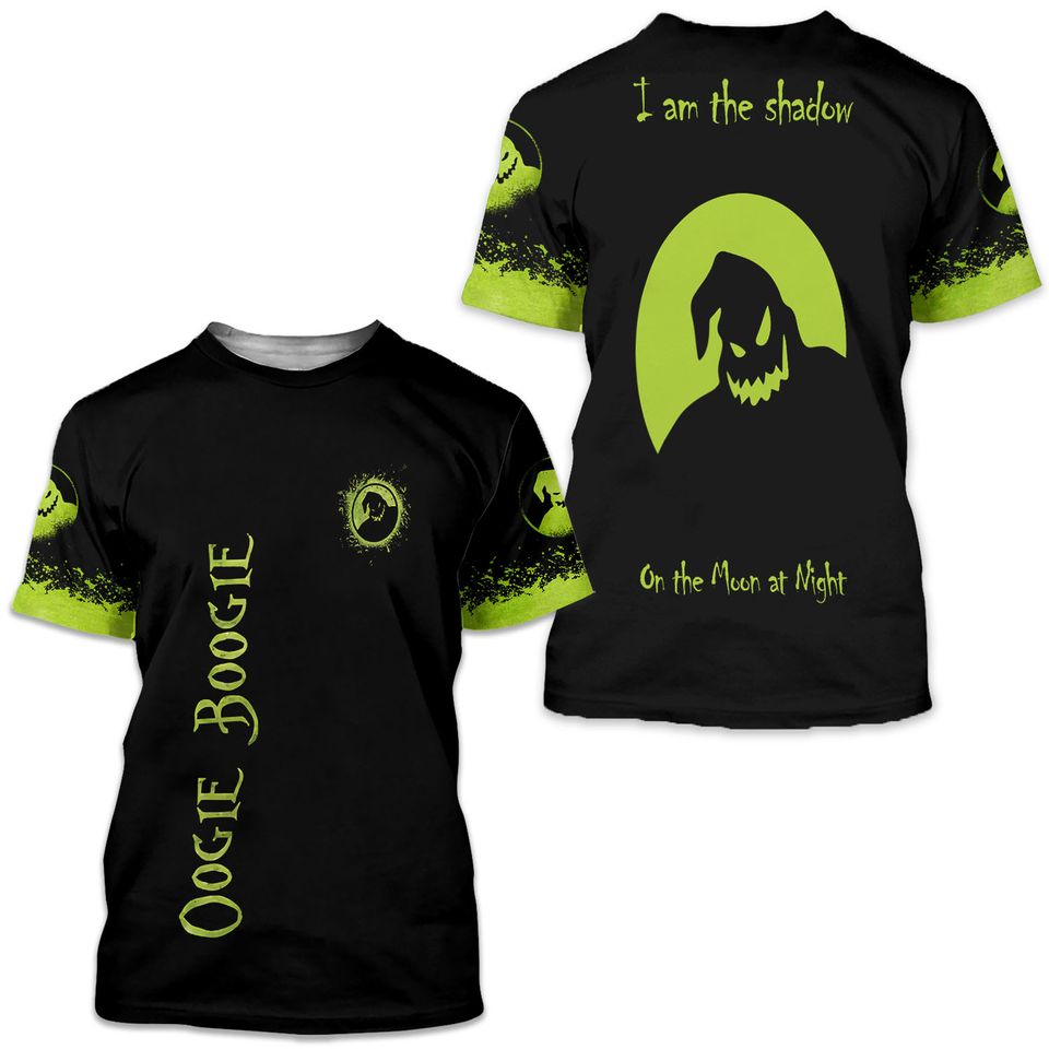 Halloween Oogie Boogie Shirt, Disney Oogie Boogie 3D Tshirt