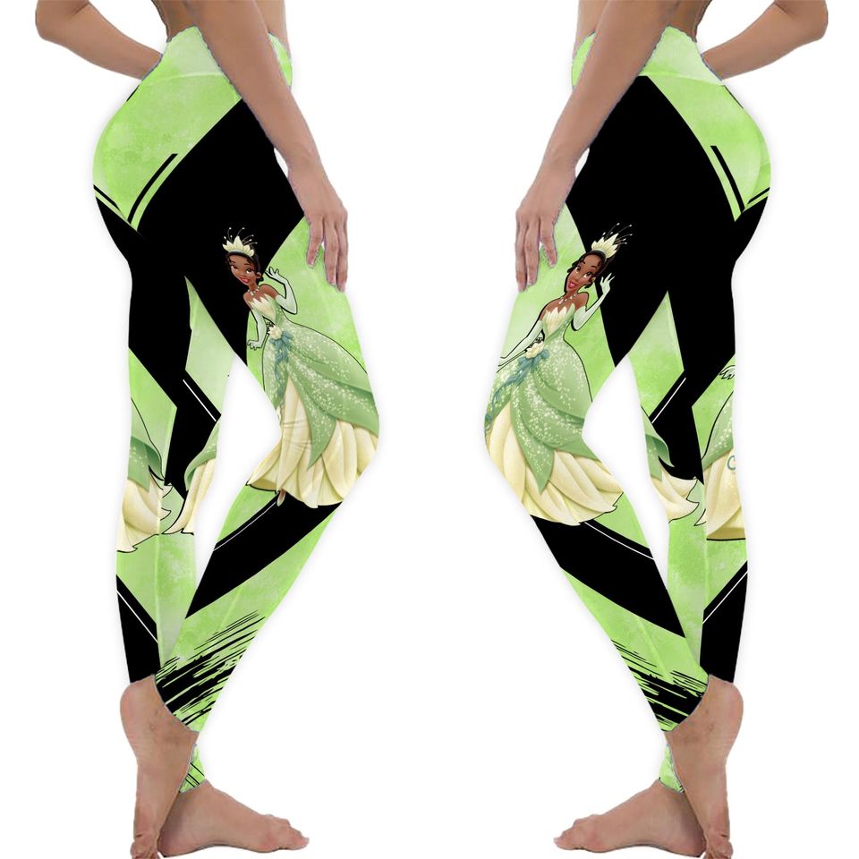 Personalized Disney Princess Tiana Hoodie Legging Sets