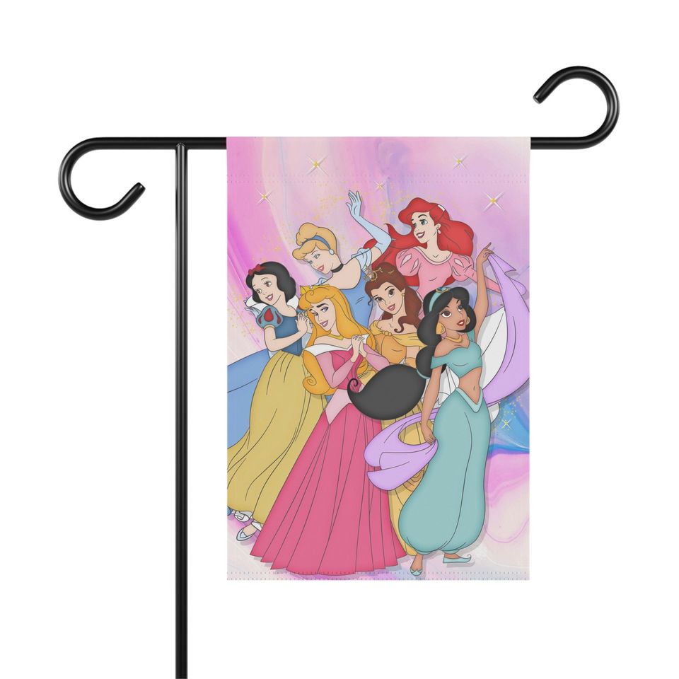 Disney Princesses Garden Flags, Princess Disney Garden Flags | ID ...