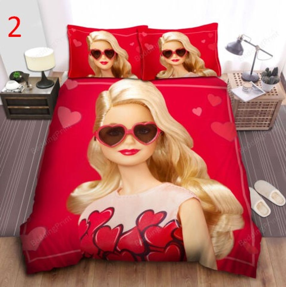 Barbie Bedding Set Cartoon Disney Bedding Sets