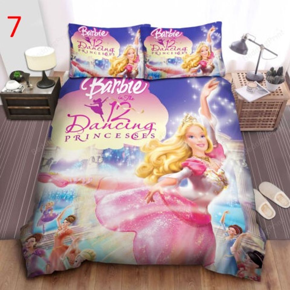 Barbie Bedding Set Cartoon Disney Bedding Sets