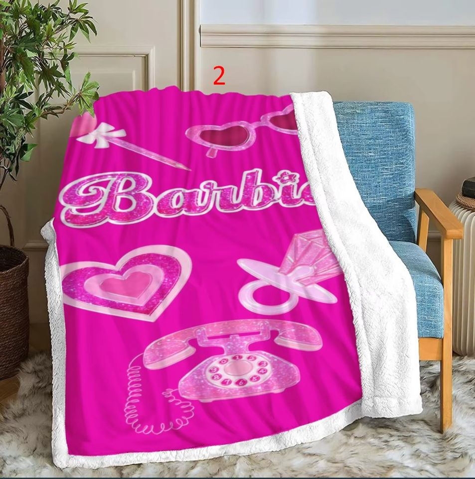 Barbie Disney Baby Custom Blankets Fleece Blankets
