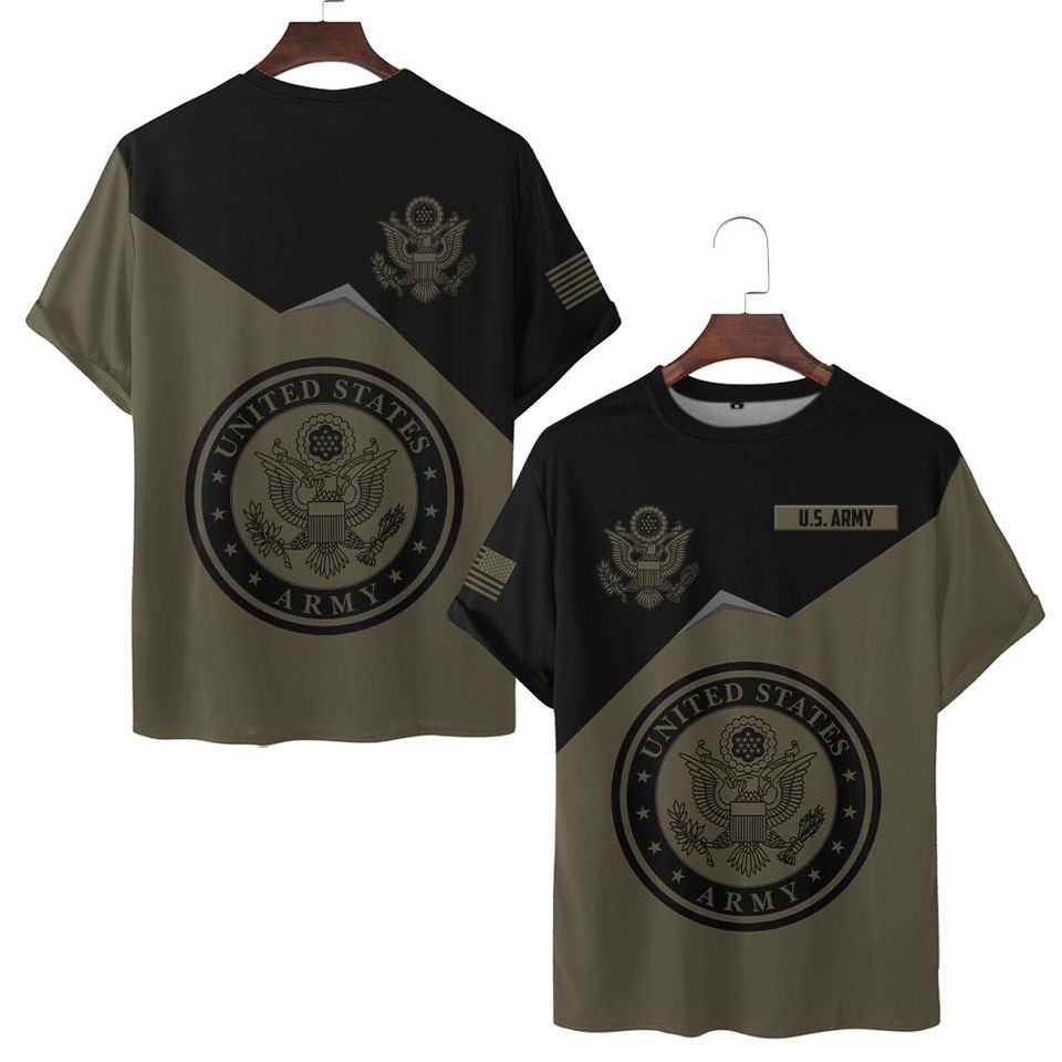 Customized U.S. Army 3D T-Shirt