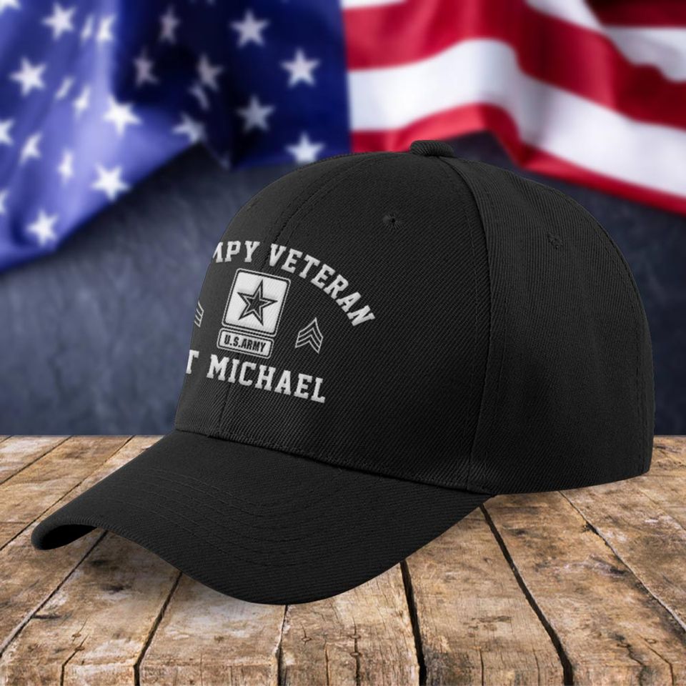 Customized Grumpy Veteran Cap Embroidered baseball cap