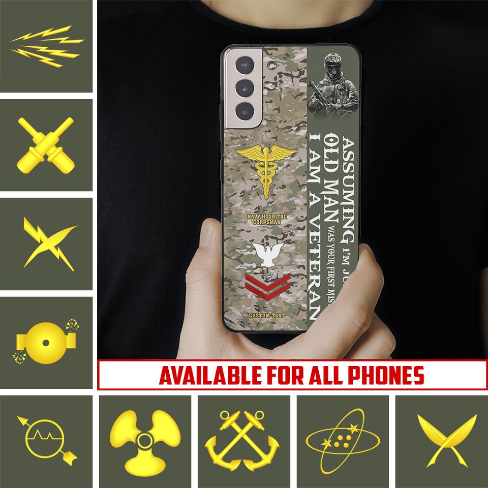 Customized US Navy Ratings Phone Case
