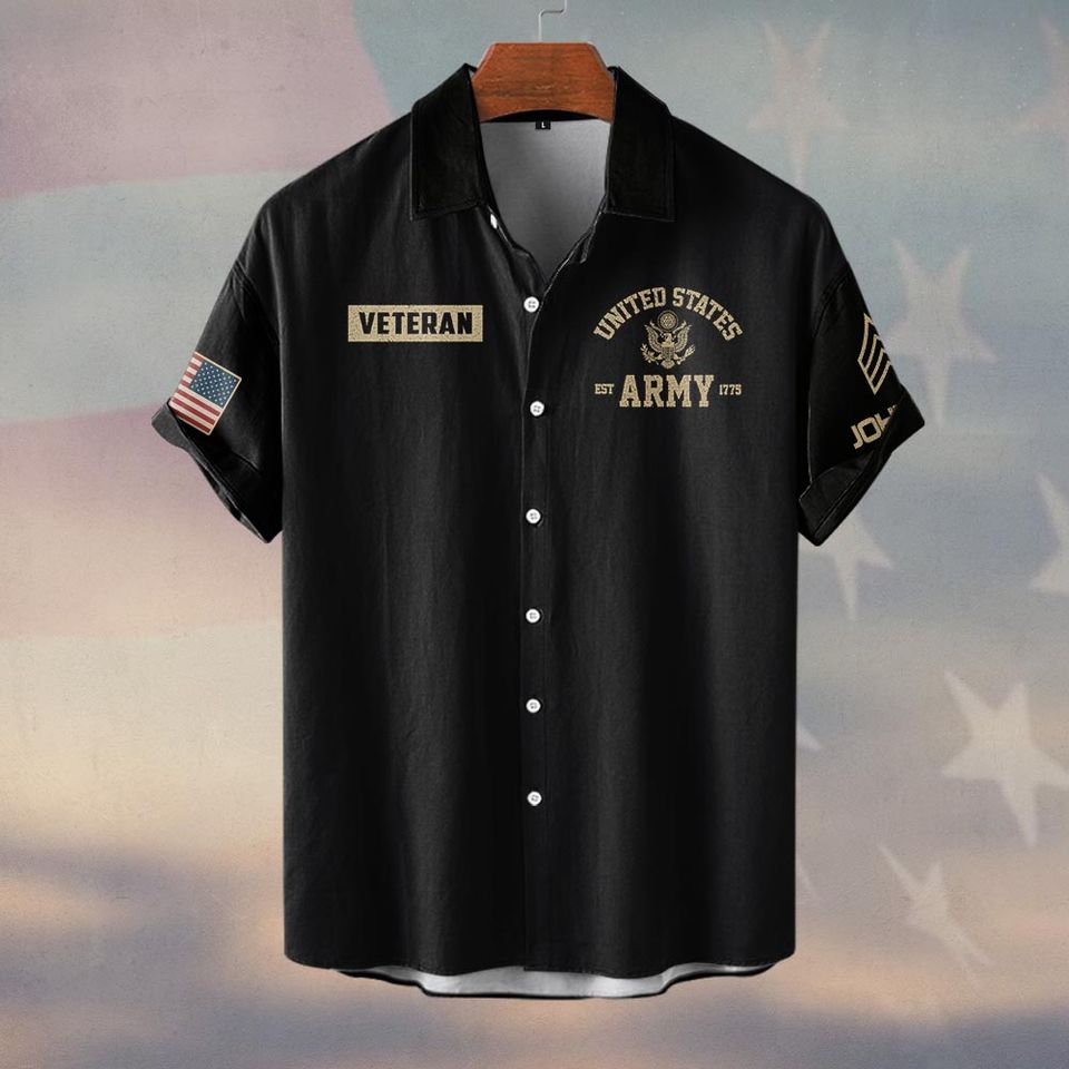 Customized Death Before Dishonor Hawaiian Shirt