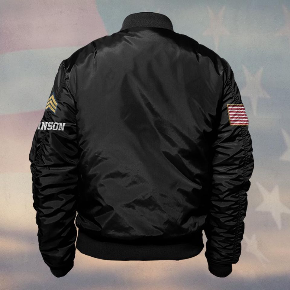 Thank You Veterans – All Gave Some Some Gave All Bomber Jacket