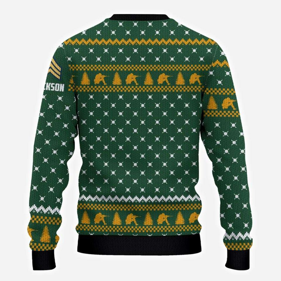 United States AM Veteran Bald Eagle Sweater