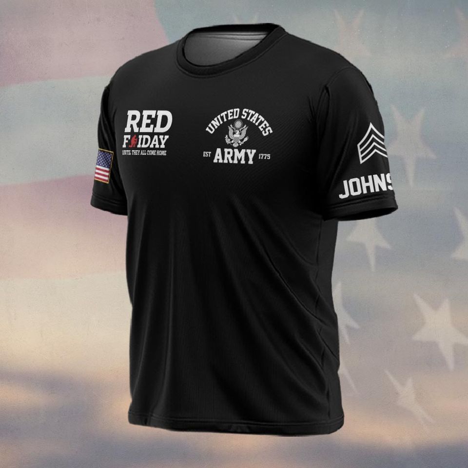 Red Friday – Until They All Come Home T-Shirt