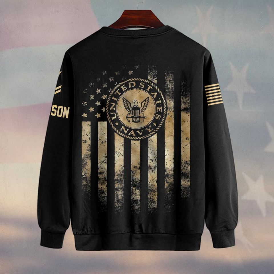 Customized United States Navy Sweater