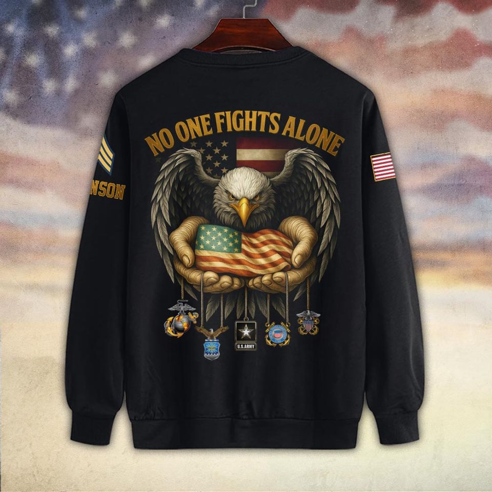Customized No One Fight Alone Sweater