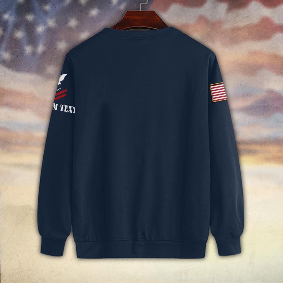Customized US Navy 250 Years Pride Sweater
