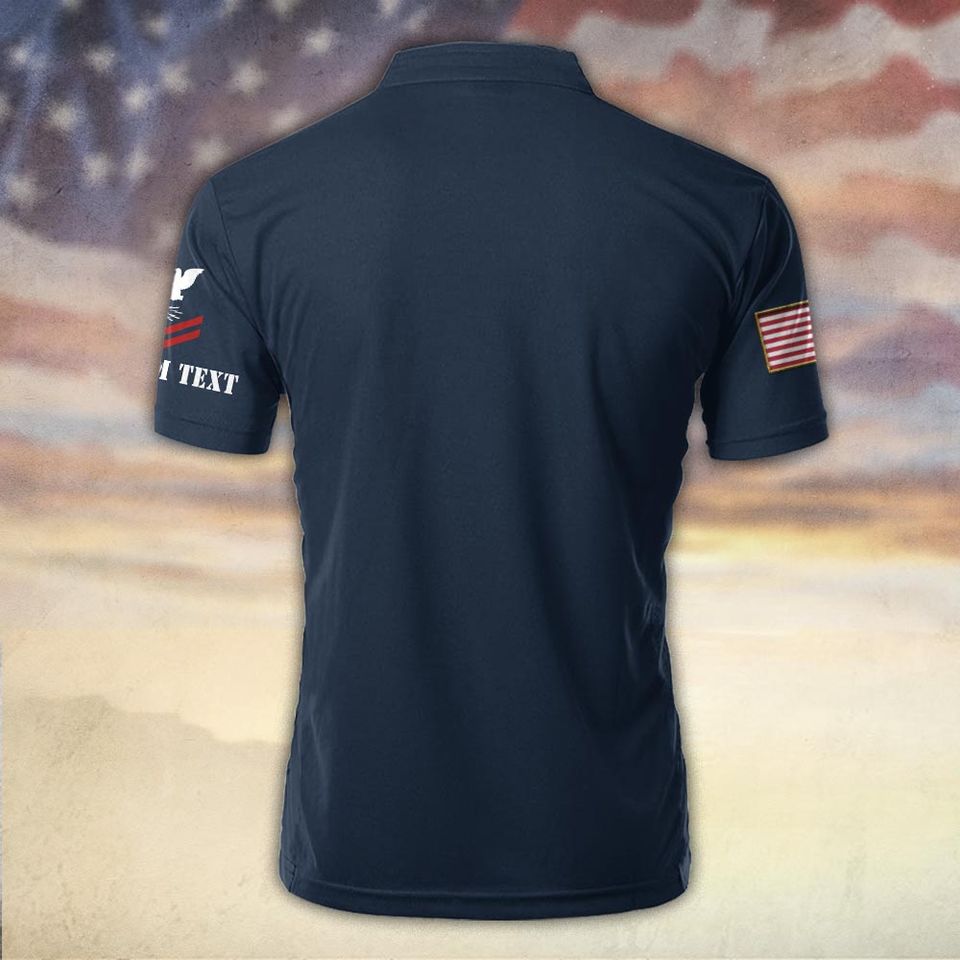 Custom US Navy 250th Anniversary Bowling Jersey