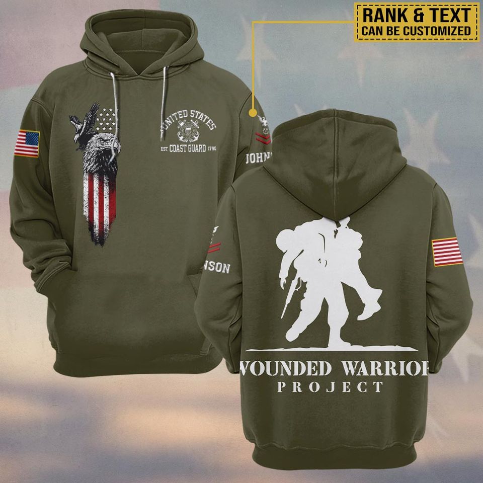 Wounded Warrior Project 3D Hoodie