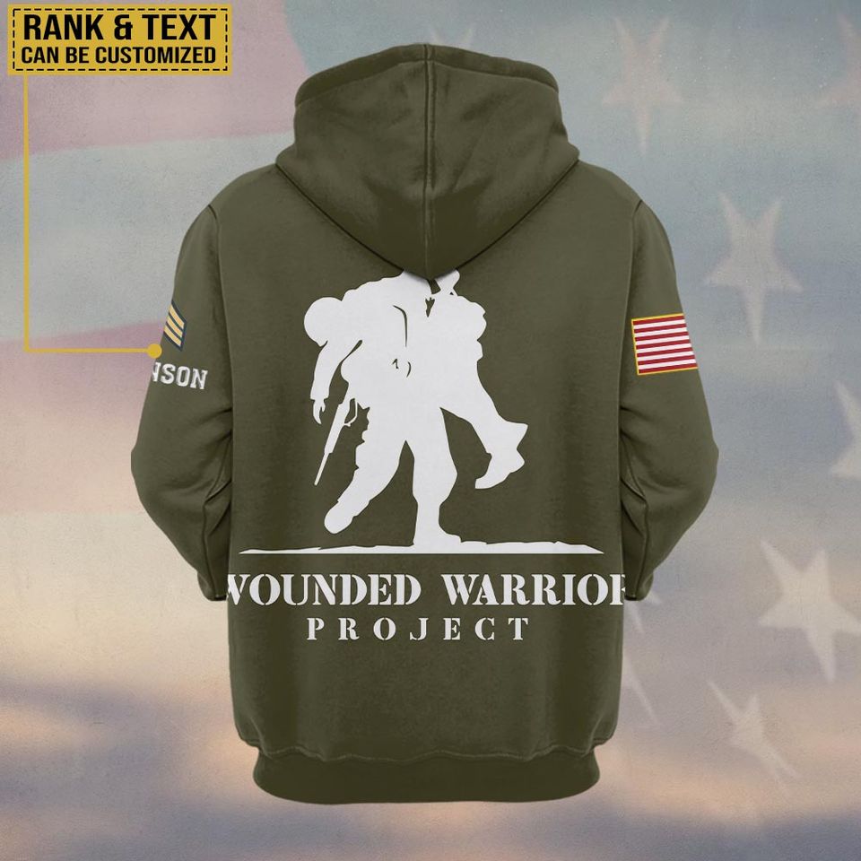 Wounded Warrior Project 3D Hoodie