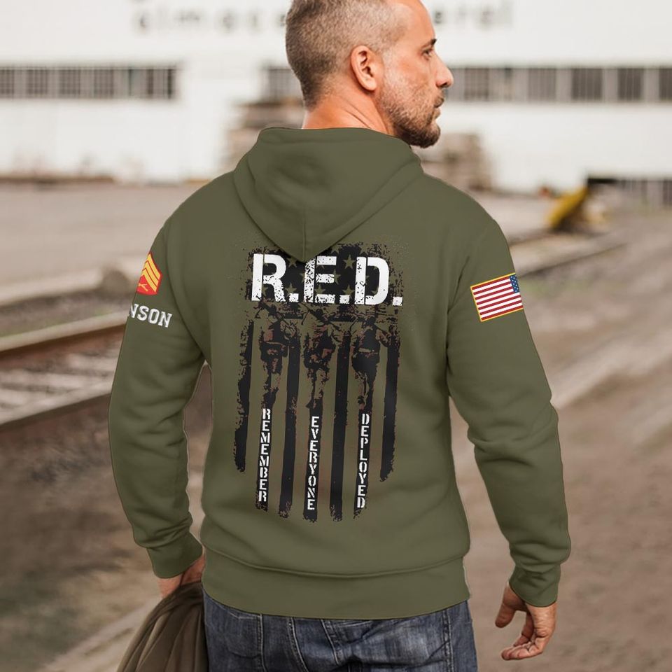 RED Friday 3D Hoodie