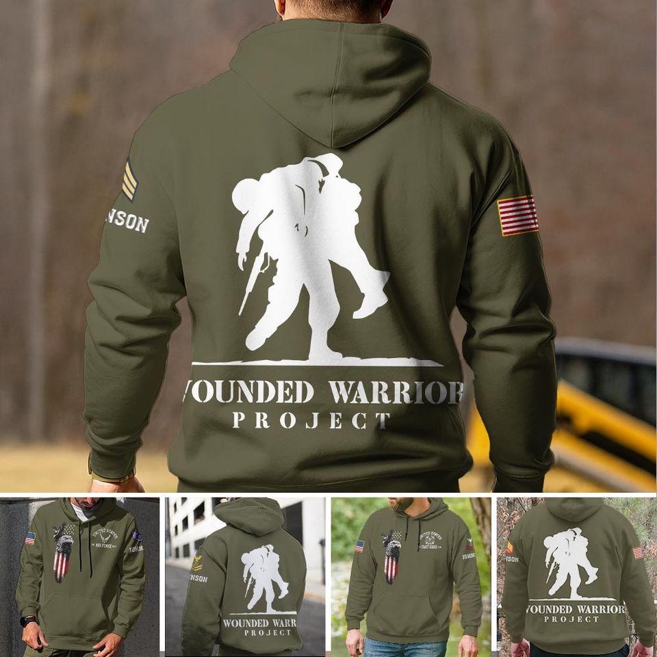 Wounded Warrior Project 3D Hoodie