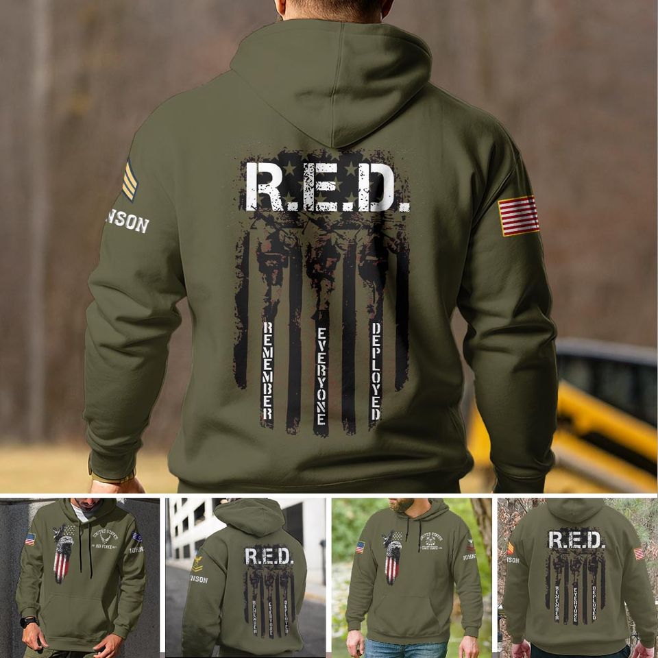 RED Friday 3D Hoodie